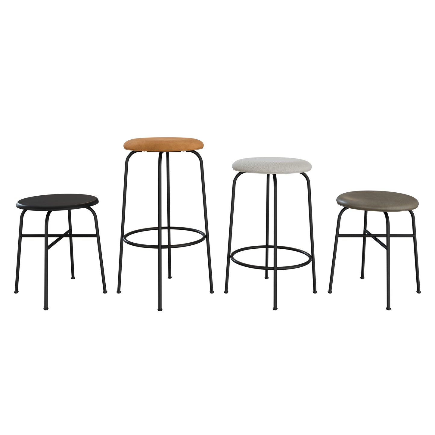 Afteroom Stools By MenuSpace 3D Model