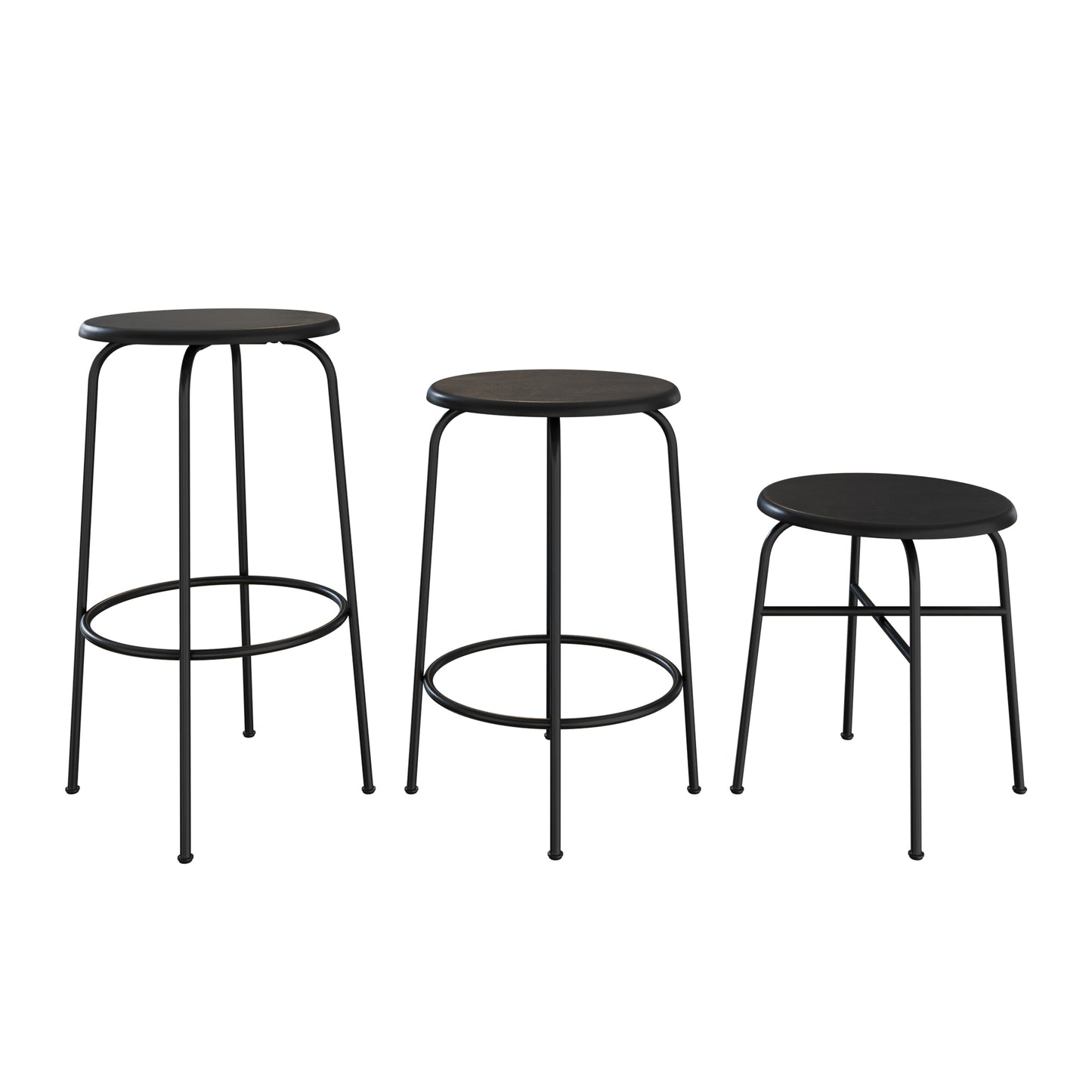 Afteroom Stools By MenuSpace 3D Model