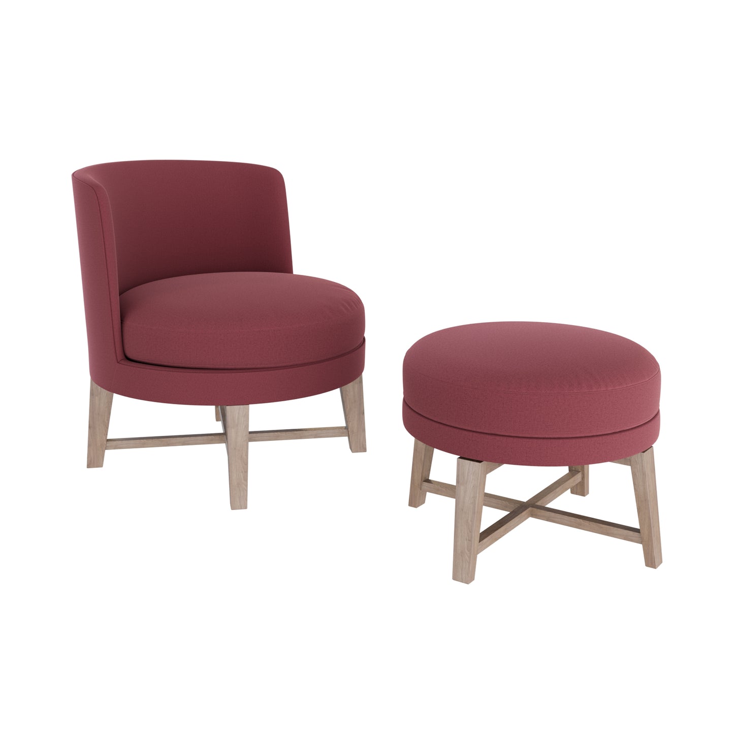 Feel Good Armchair / Guscio Armchair+Ottoman By Flexform 3D Model