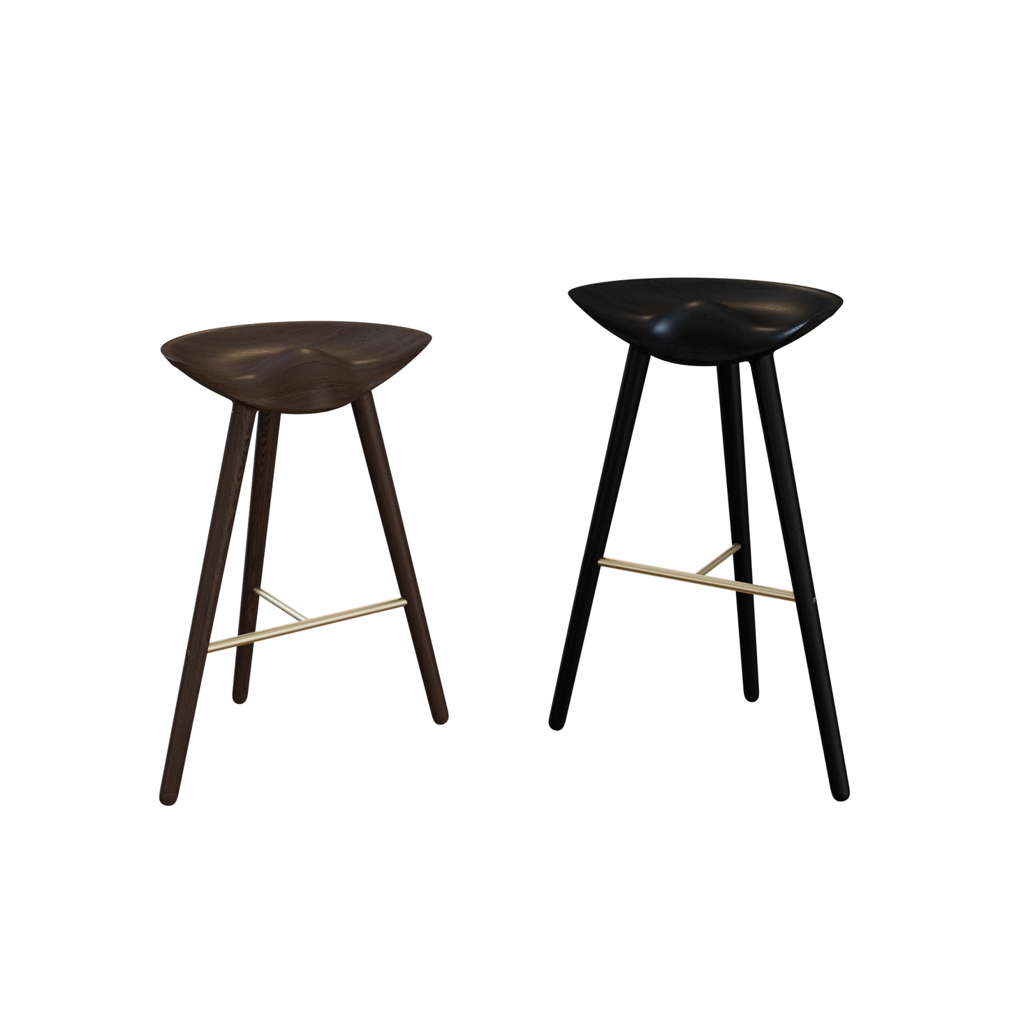 ML42 Stool - Bar Stool - Counter Stool By Lassen 3D Model