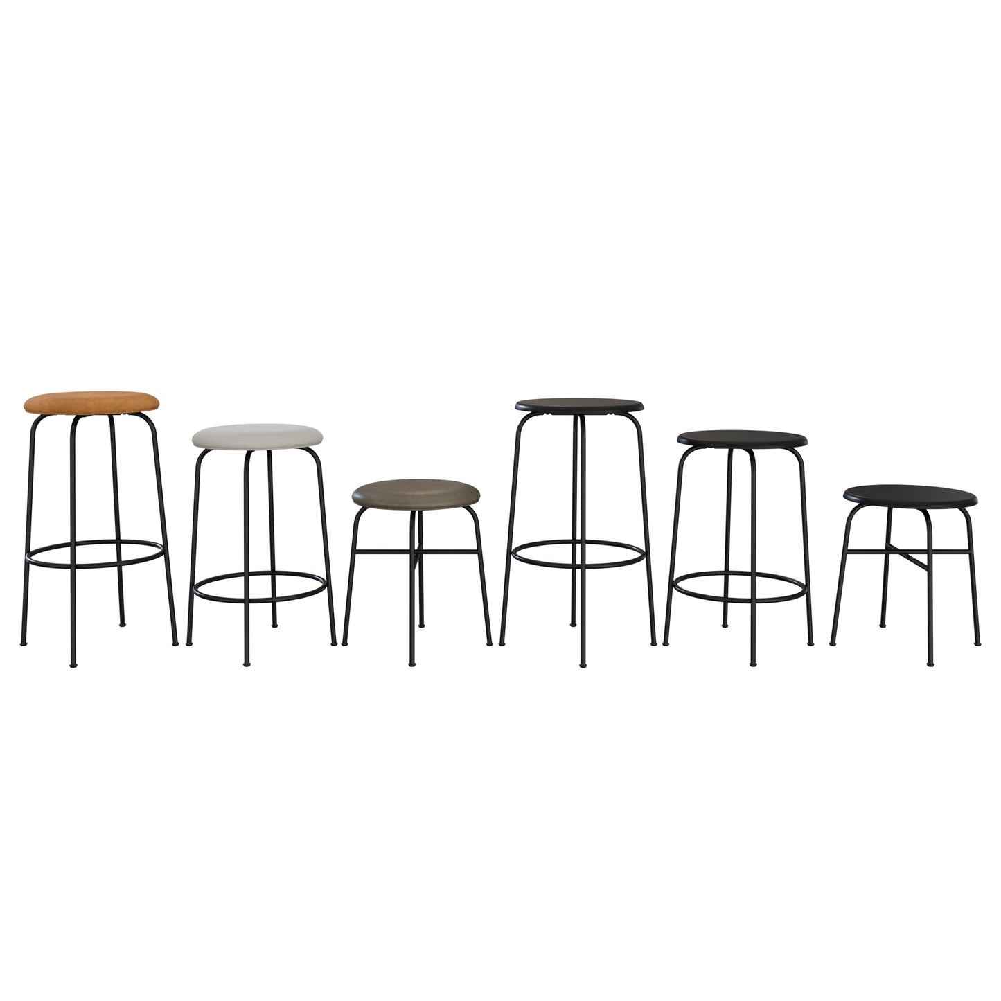 Afteroom Stools By MenuSpace 3D Model