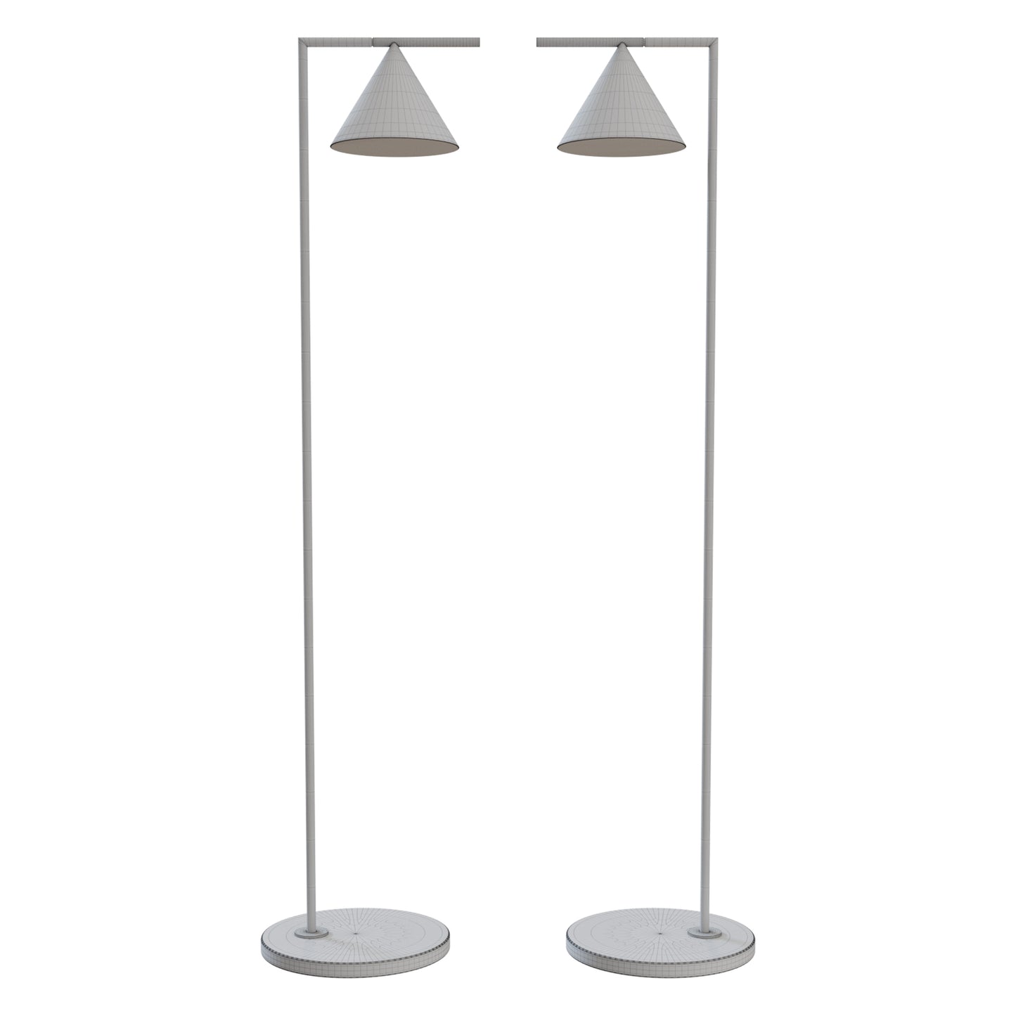 Captain Flint Floor Lamp By Flos 3D Model