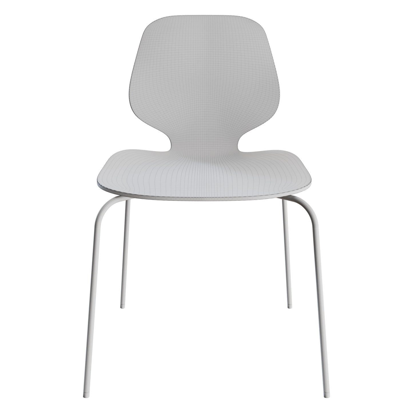 My Chair Black Steel & Oak + Black By Normann Copenhagen 3D Model