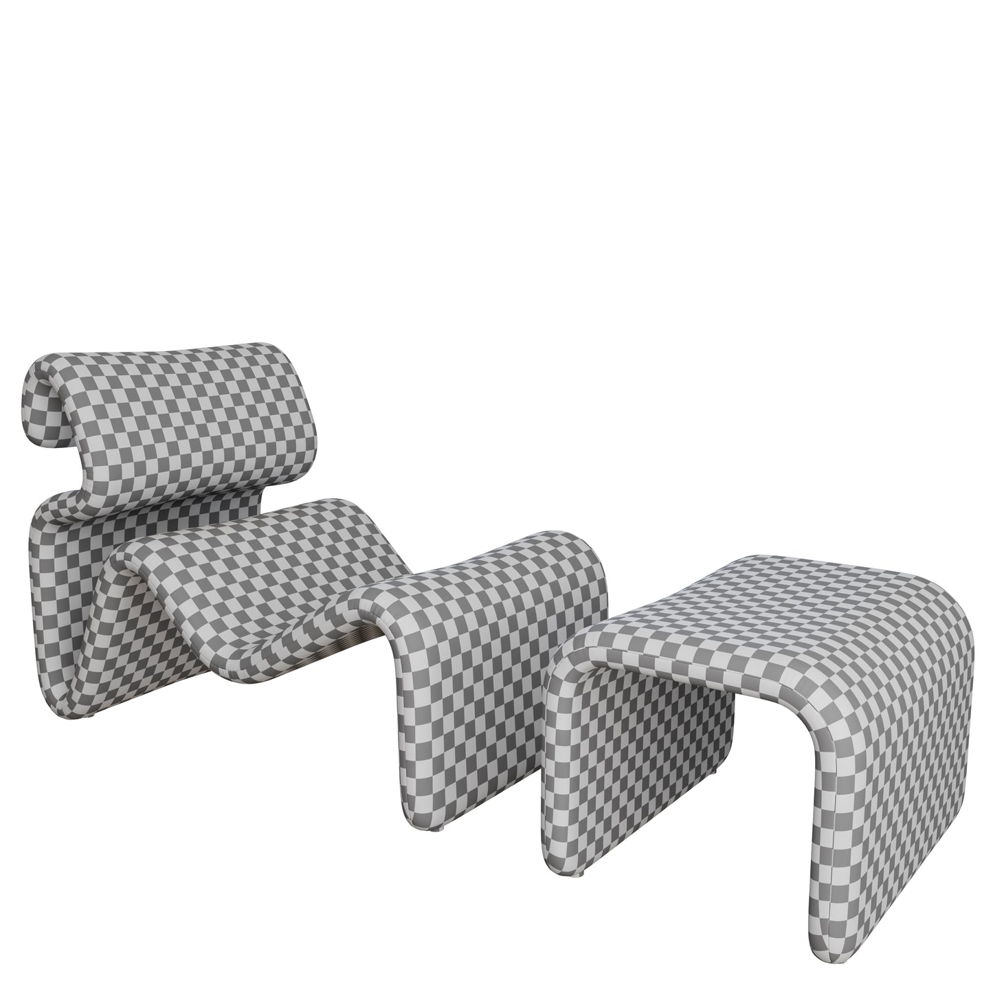 Etcetera Lounge Chair By Jan Ekselius 3D Model