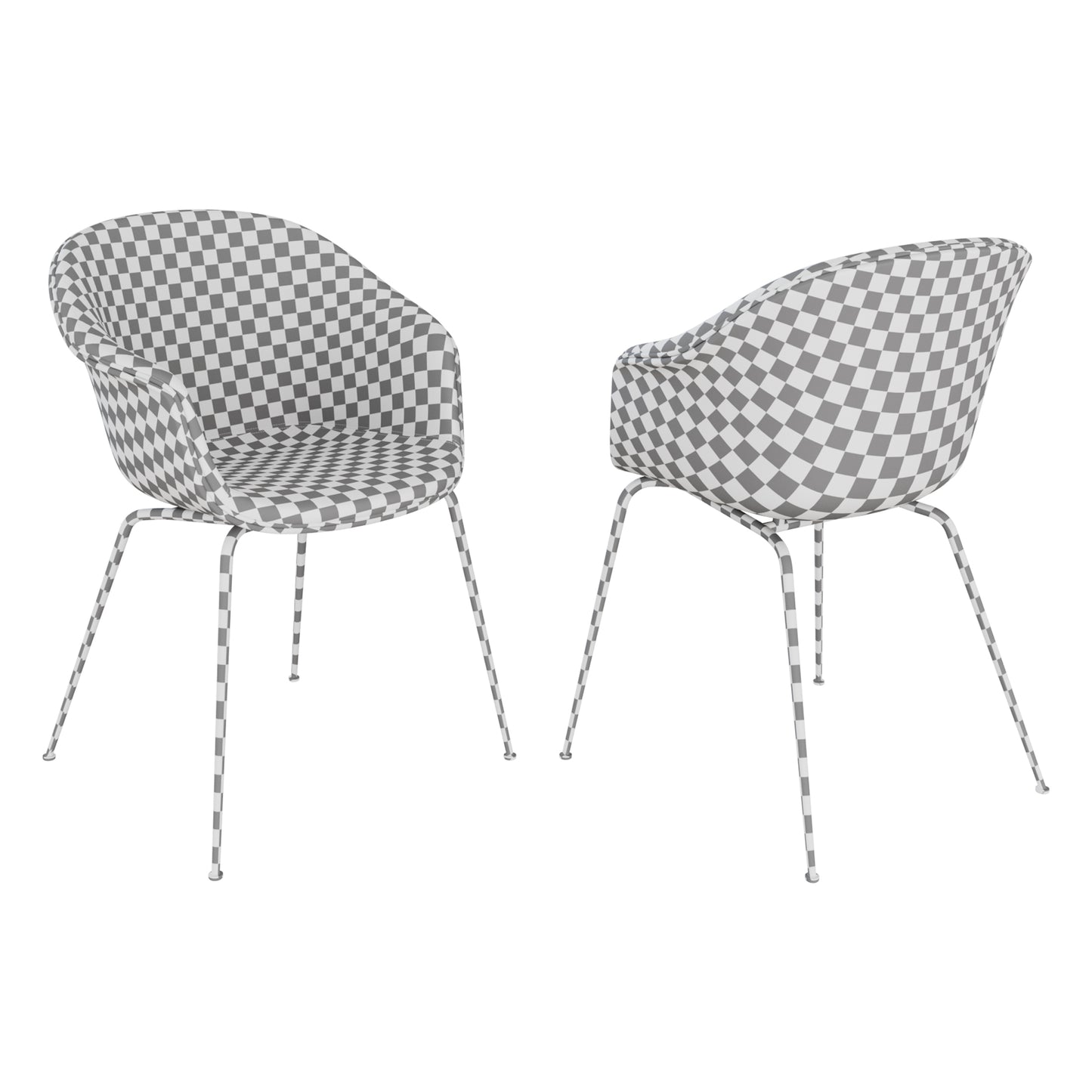Bat Dining Chair By Gubi 3D Model