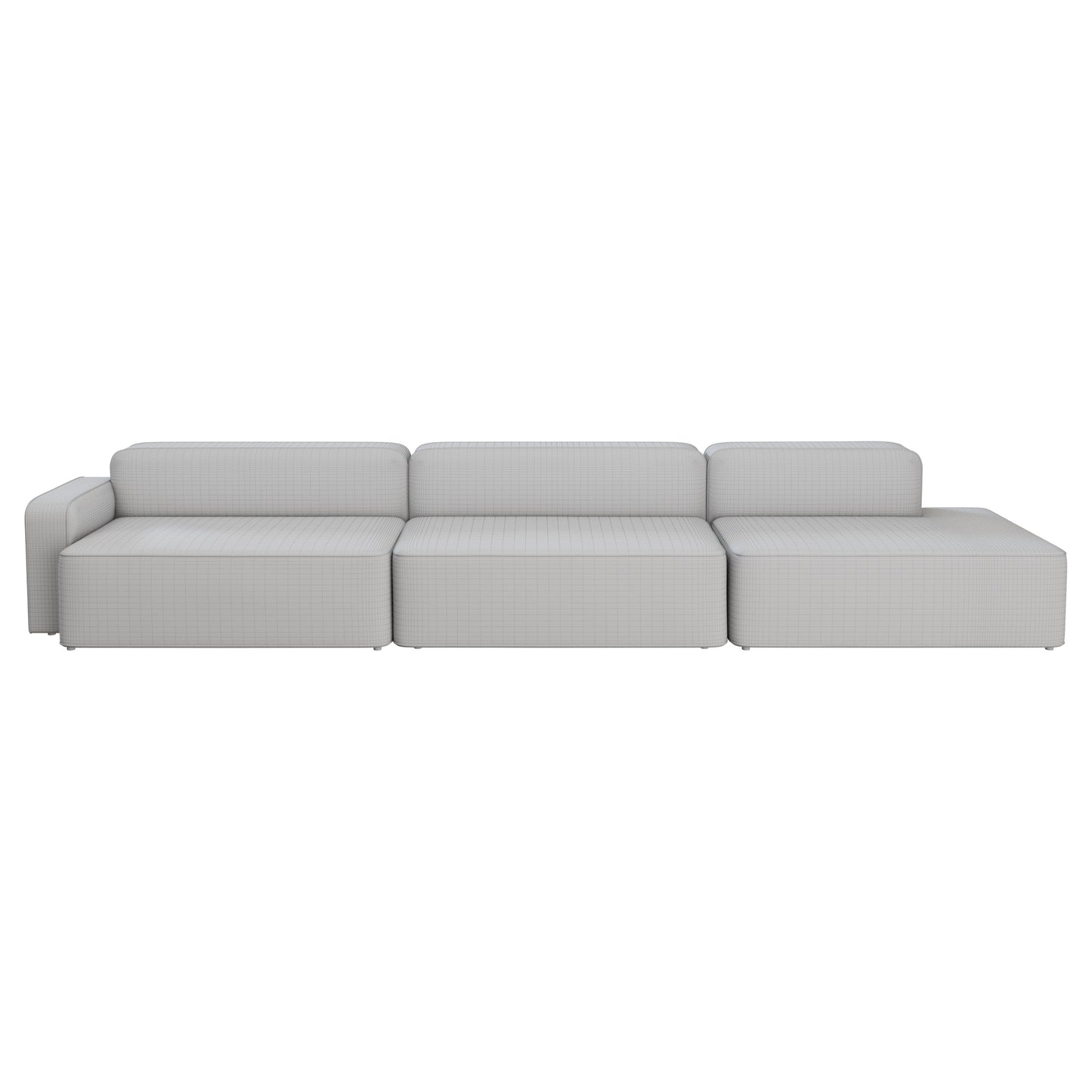 Rope Sofa Chaise Longue By Normann Copenhagen 3D Model