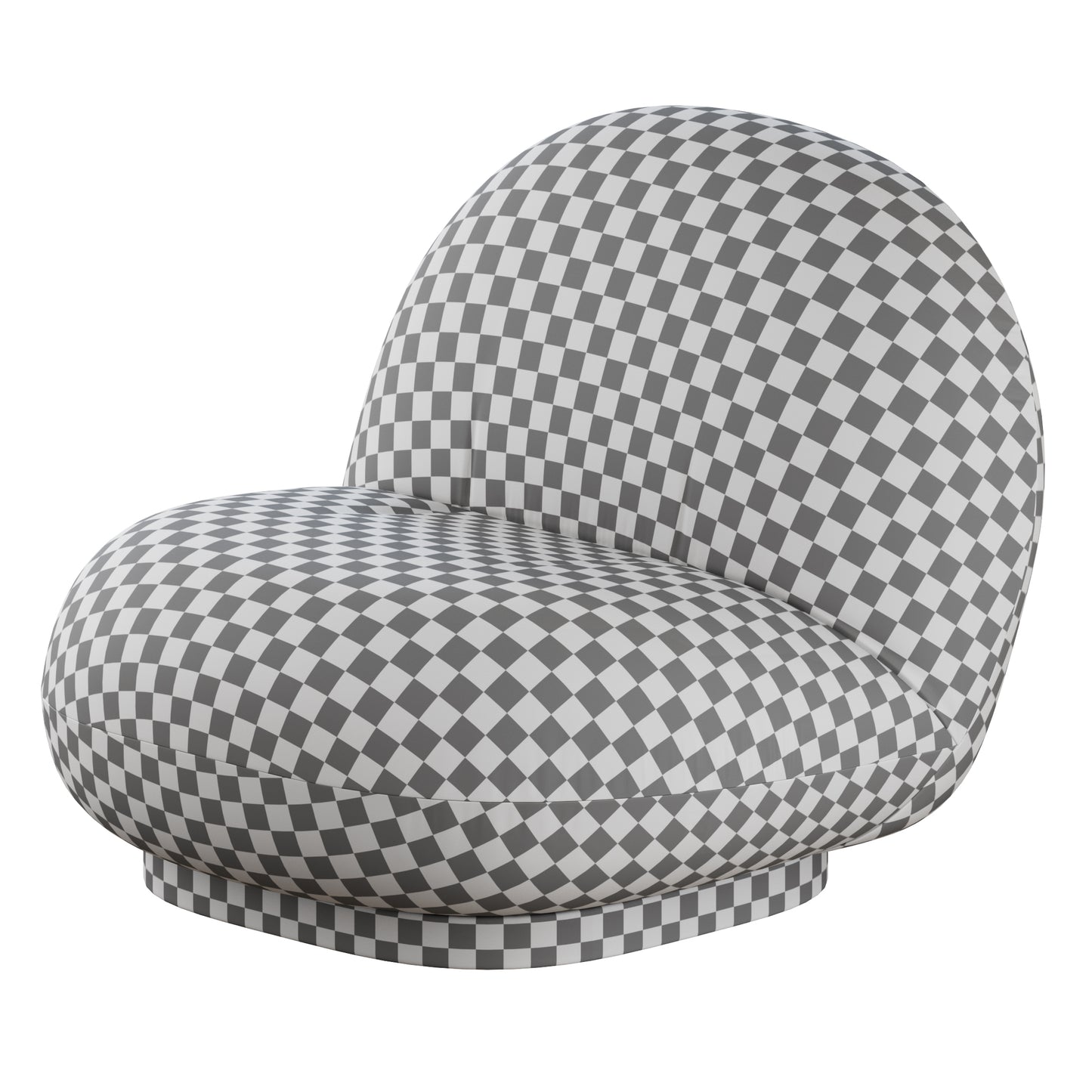 Pacha Lounge Chair By Gubi 3D Model