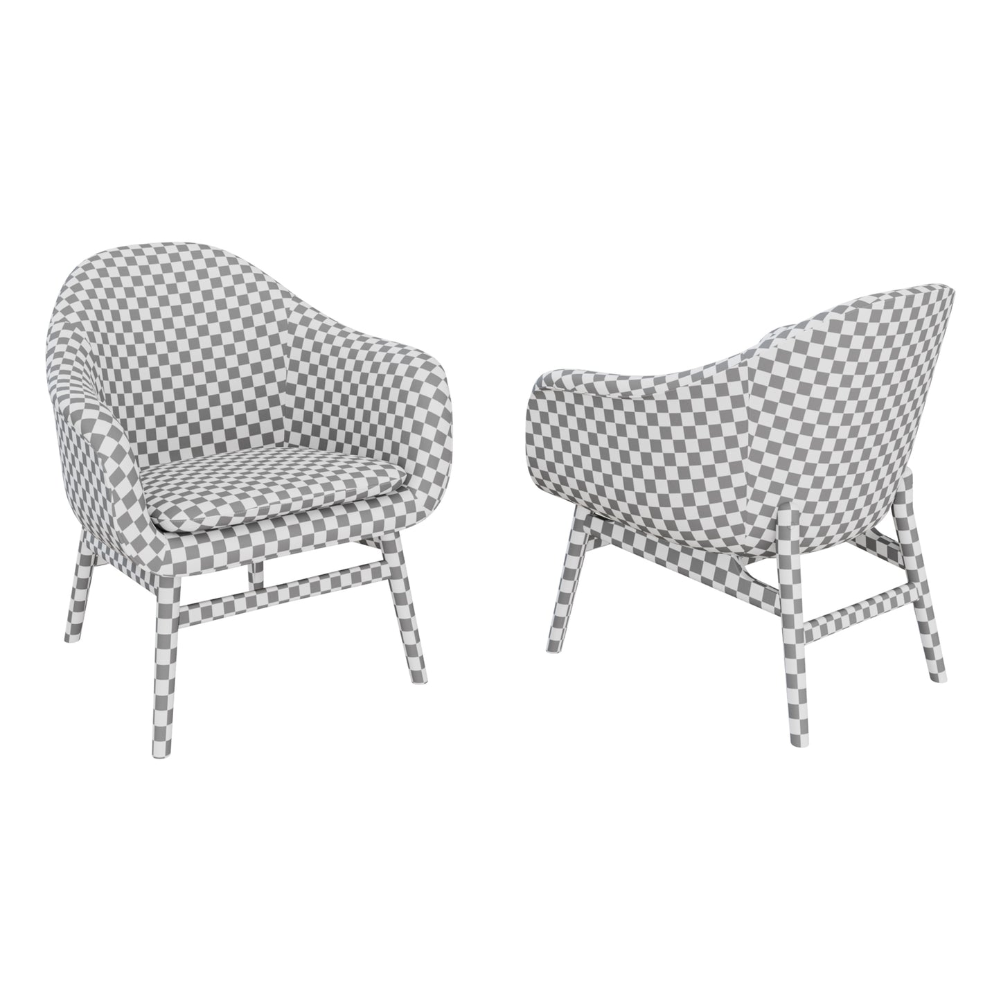 Harbour Lounge Chair By MenuSpace 3D Model
