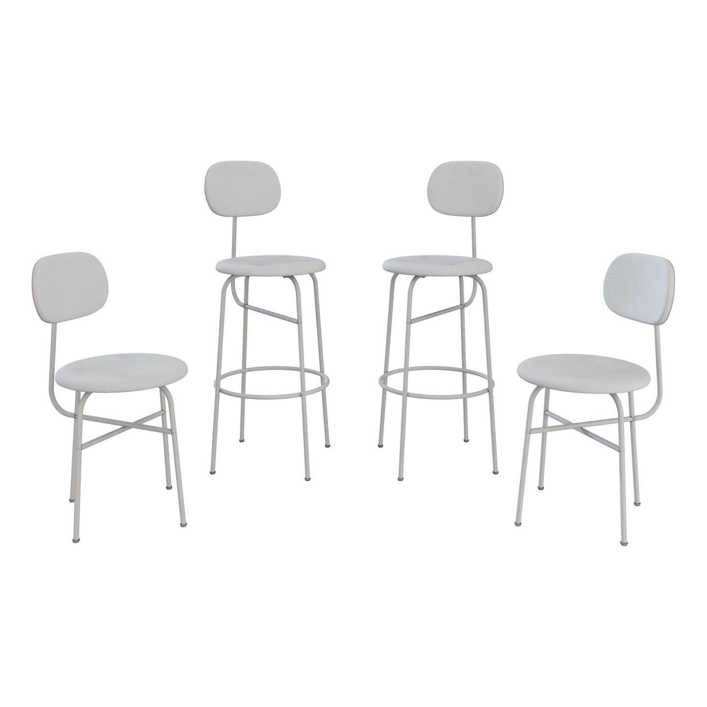 Afteroom Counter and Dining Chair Plus By Audo Copenhagen 3D model on Add Model