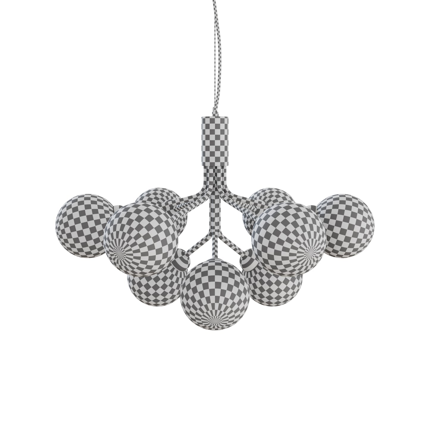 Apiales 9 Chandelier By Nuura 3D model on Add Model