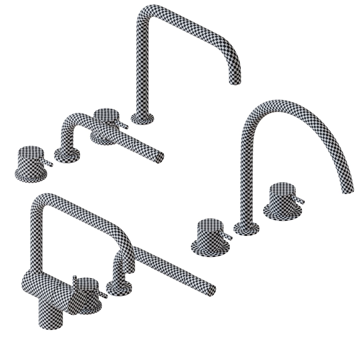 VOLA Kitchen Mixer & Hand Shower 3D Model