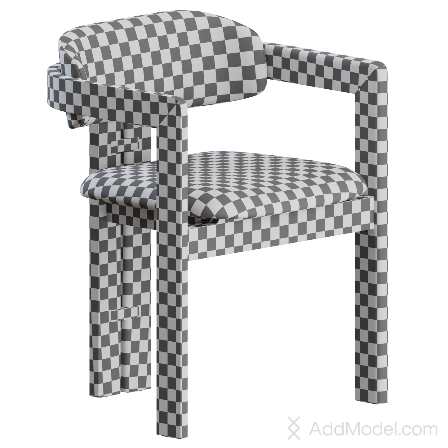 0414 Dining Chair 3D model by Gallotti & Radice on Add Model