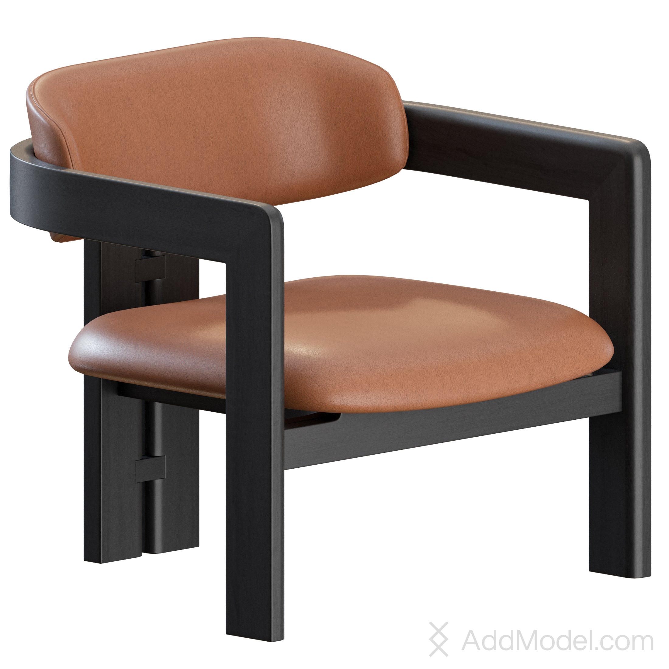 0417 Armchair By Gallotti and Radice 3D Model – Add Model