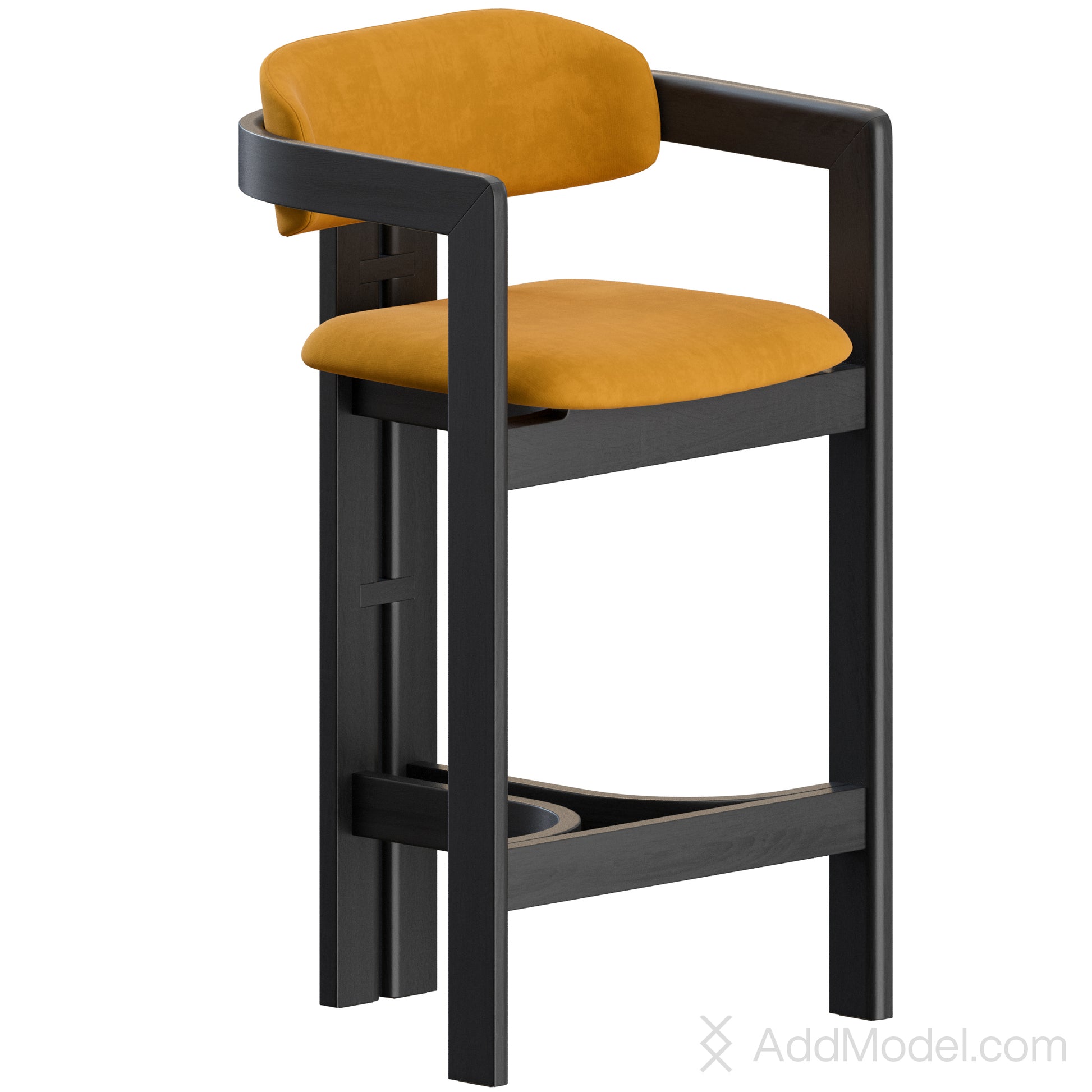 0419 Stool & Counter 3D model by Gallotti & Radice on Add Model