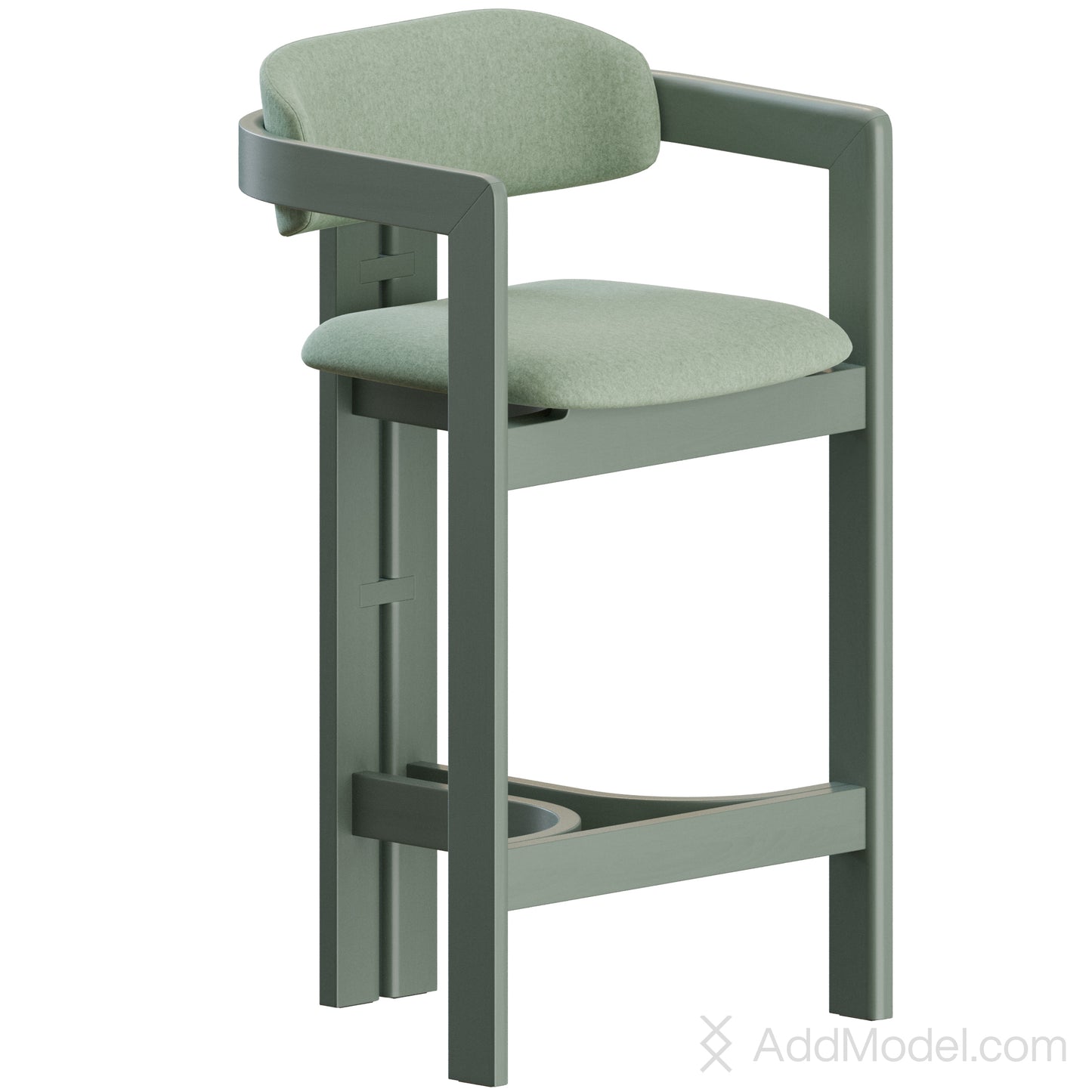 0419 Stool & Counter 3D model by Gallotti & Radice on Add Model