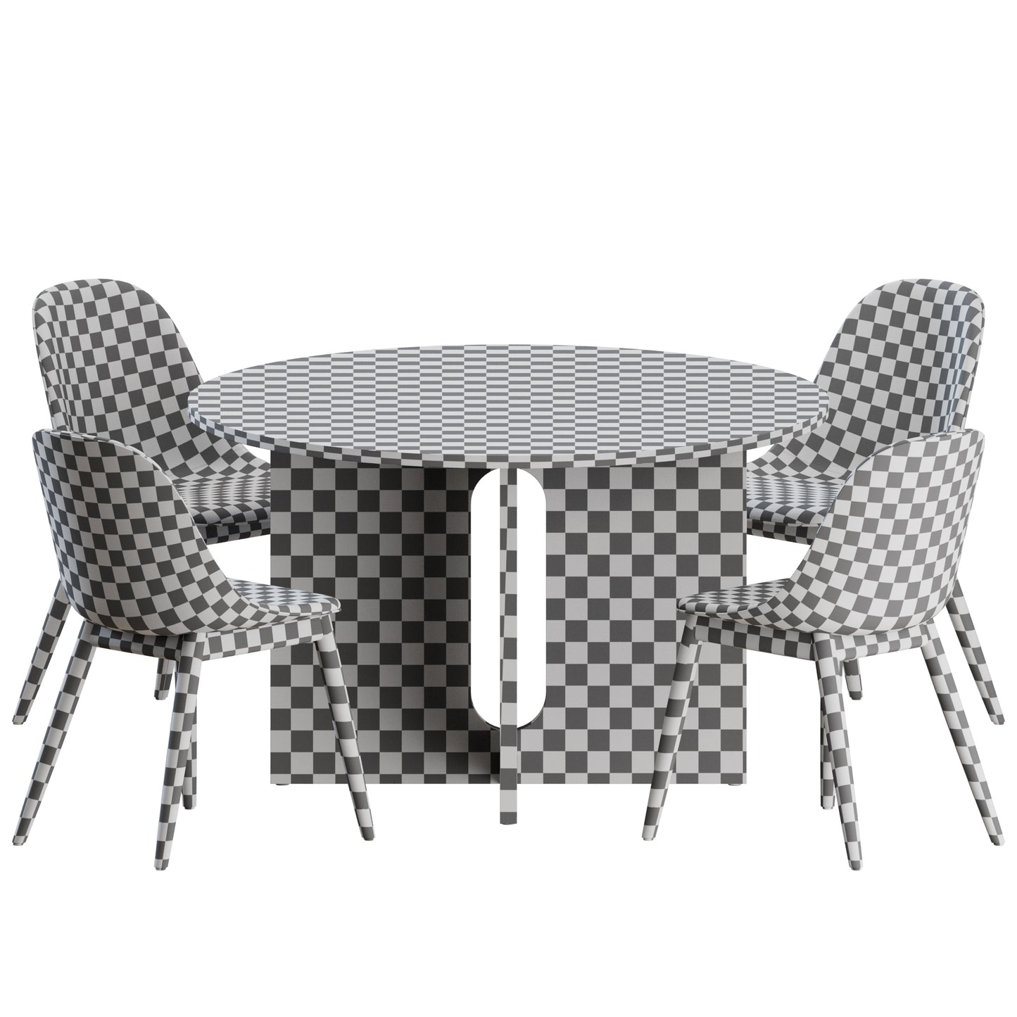 Dining Set 04 By Audo 3D Model