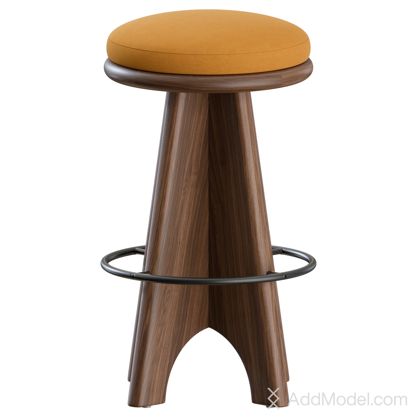 Ojai Barstool By Lawson-Fenning 3D Model
