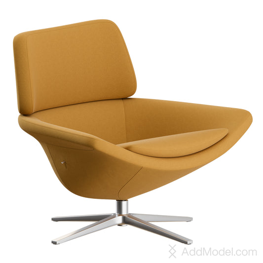Metropolitan Relax Armchair By B&B Italia 3D Model