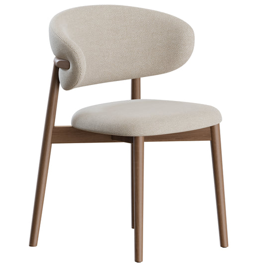 Oleandro Chair Wood By Calligaris 3D Model