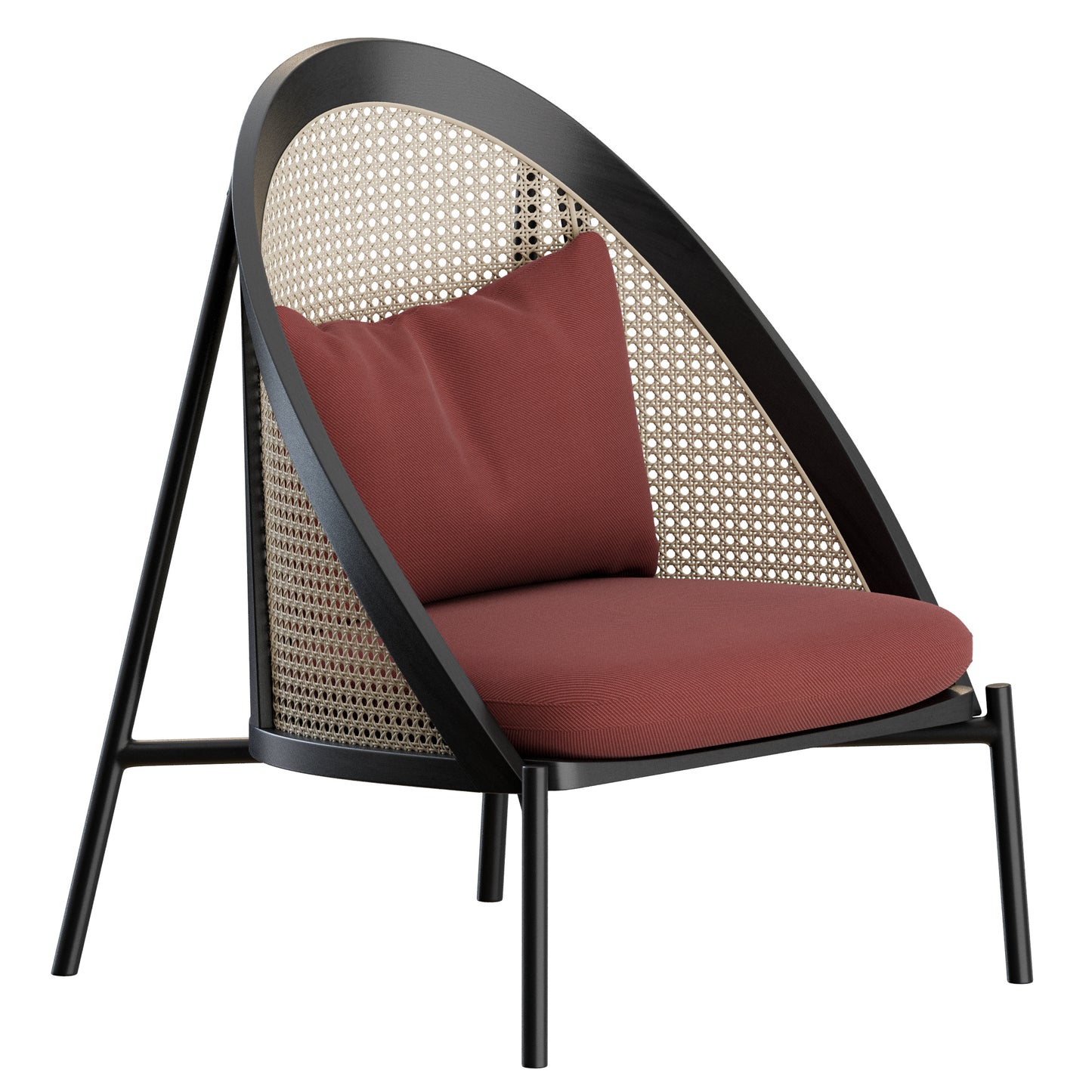 Loie Lounge Chair By Gebrueder Thonet Vienna 3D Model