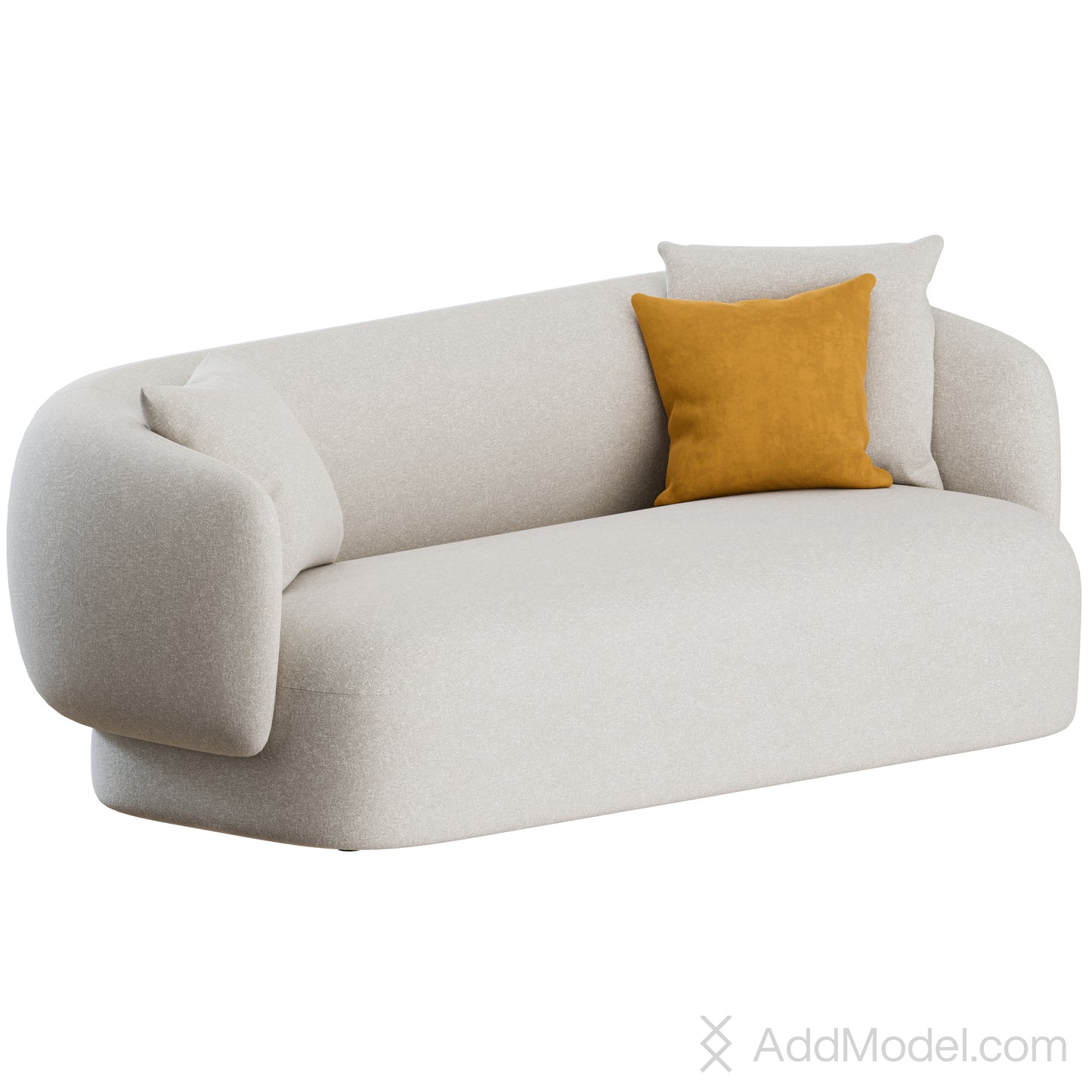 Noah Sofa By Marelli 3D Model