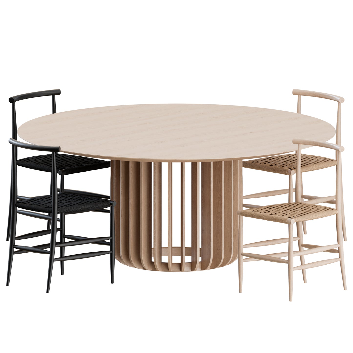 Dining Set By Miniforms 3D Model