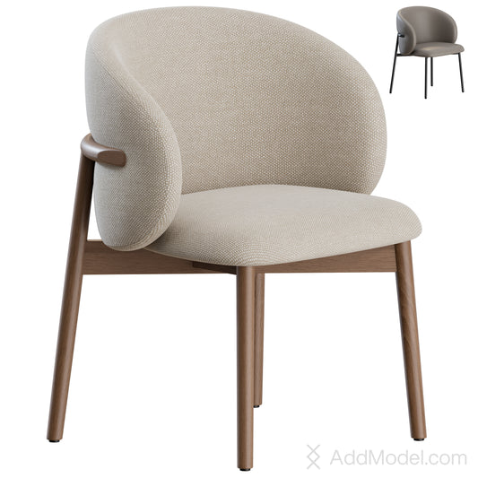 Oleandro Chair Capsule Collection By Calligaris 3D Model