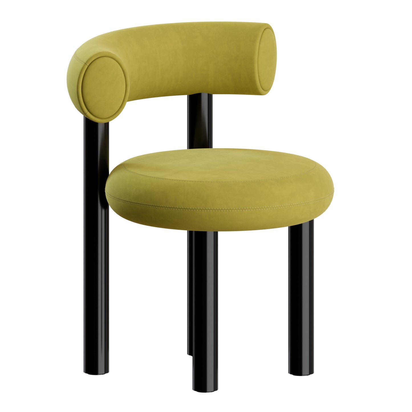 Fat Dining Chair By Tom Dixon 3D Model