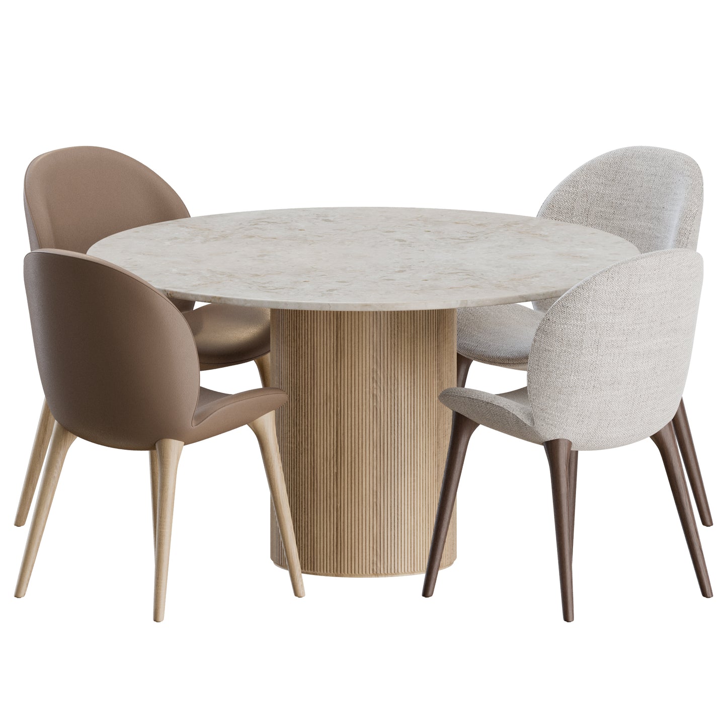 Dining Set By Vipp 3D Model