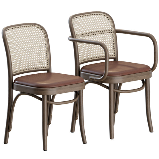 N 811 Mid-Century Chair By Josef Hoffmann Thonet Vienna 3D Model