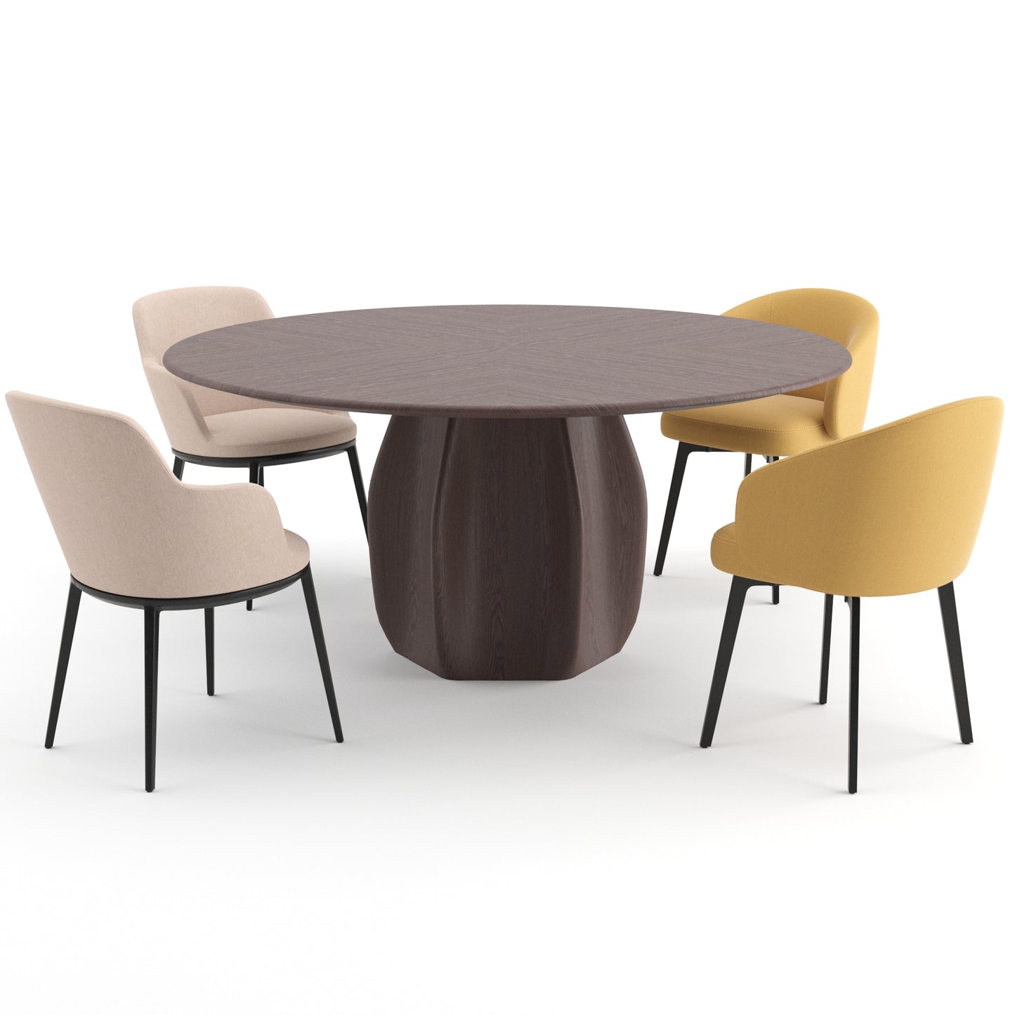 Italian Dining Set 3D Models