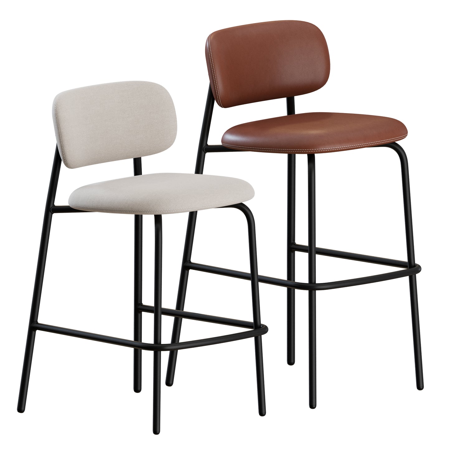 Aloa Bar Stool Artifort 3D Model