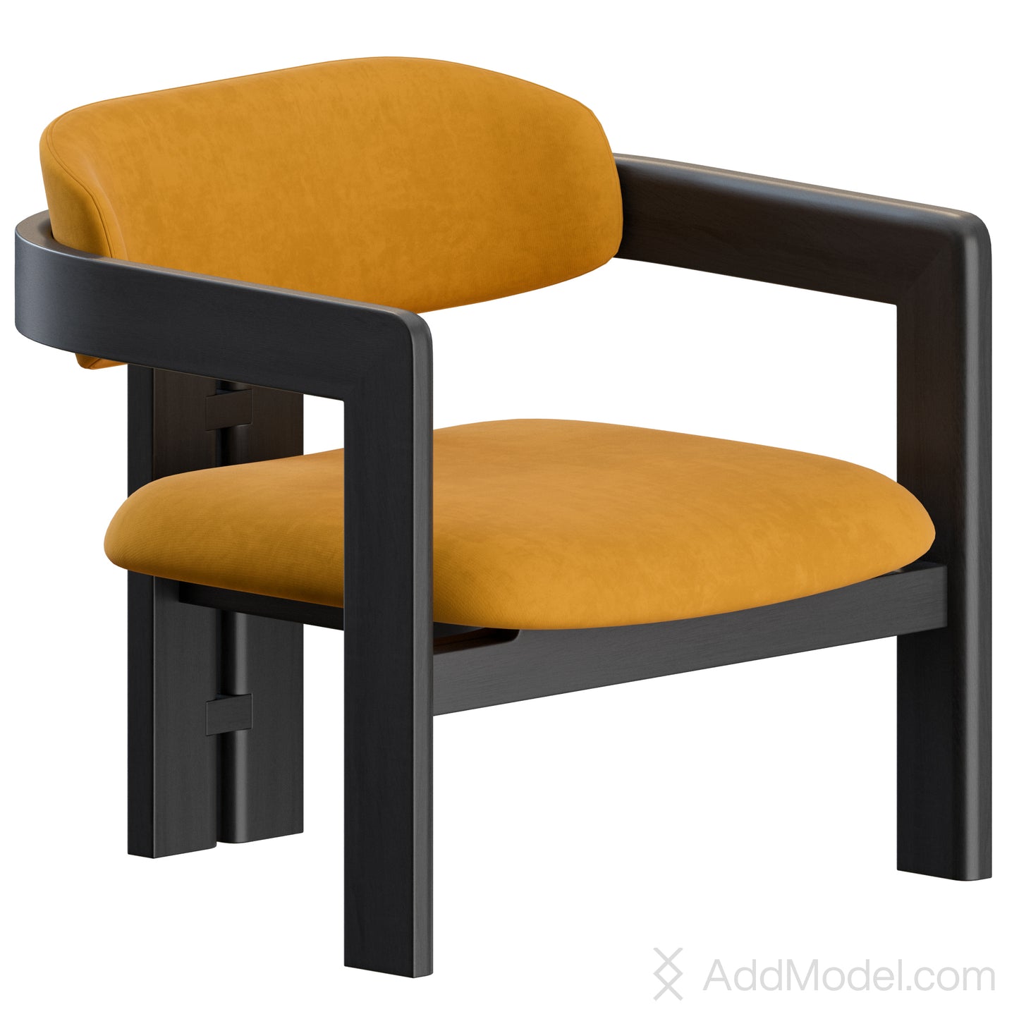 0417 Armchair By Gallotti and Radice 3D Model