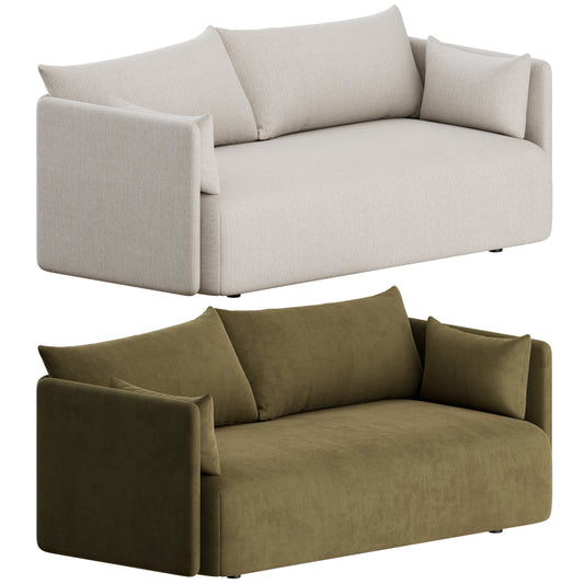 Offset Sofa 2 Seater By Audo 3D Model