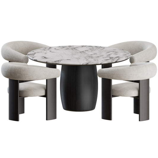 Dining Set Van Rossum 3D Model