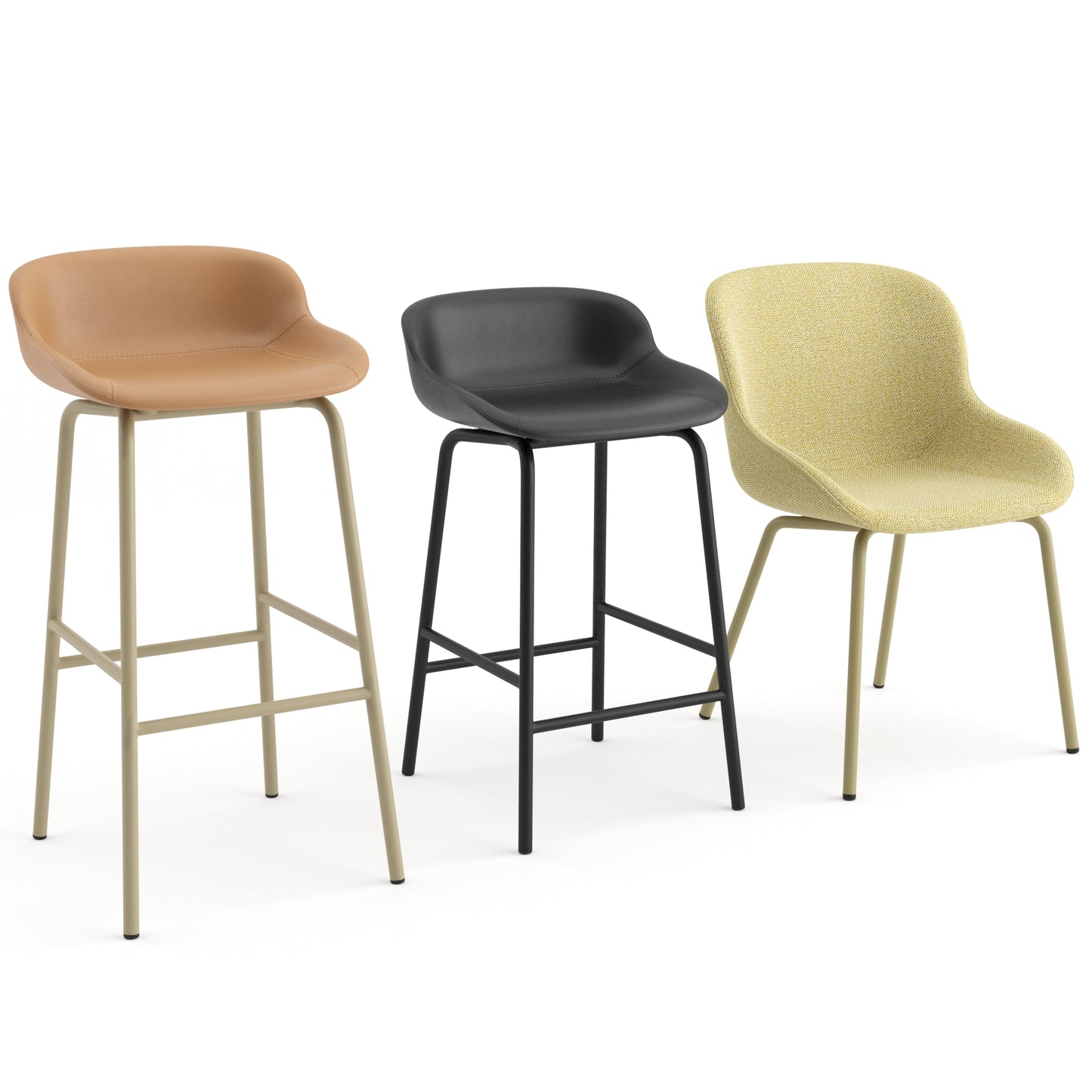 HYG Chair + Barstool By Normann Copenhagen 3D Model