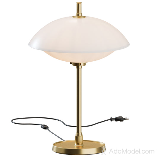 Clam Table Lamp By Fritz Hansen 3D Model