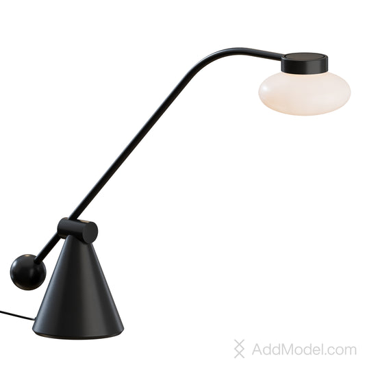 Mun Table Lamp By Steller Works 3D Model