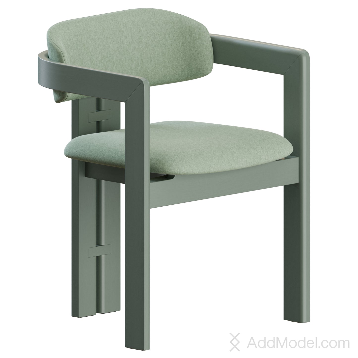 0414 Dining Chair By Gallotti and Radice 3D Model