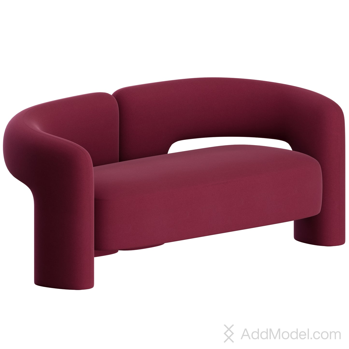 Dudet Sofa By Cassina 3D Model