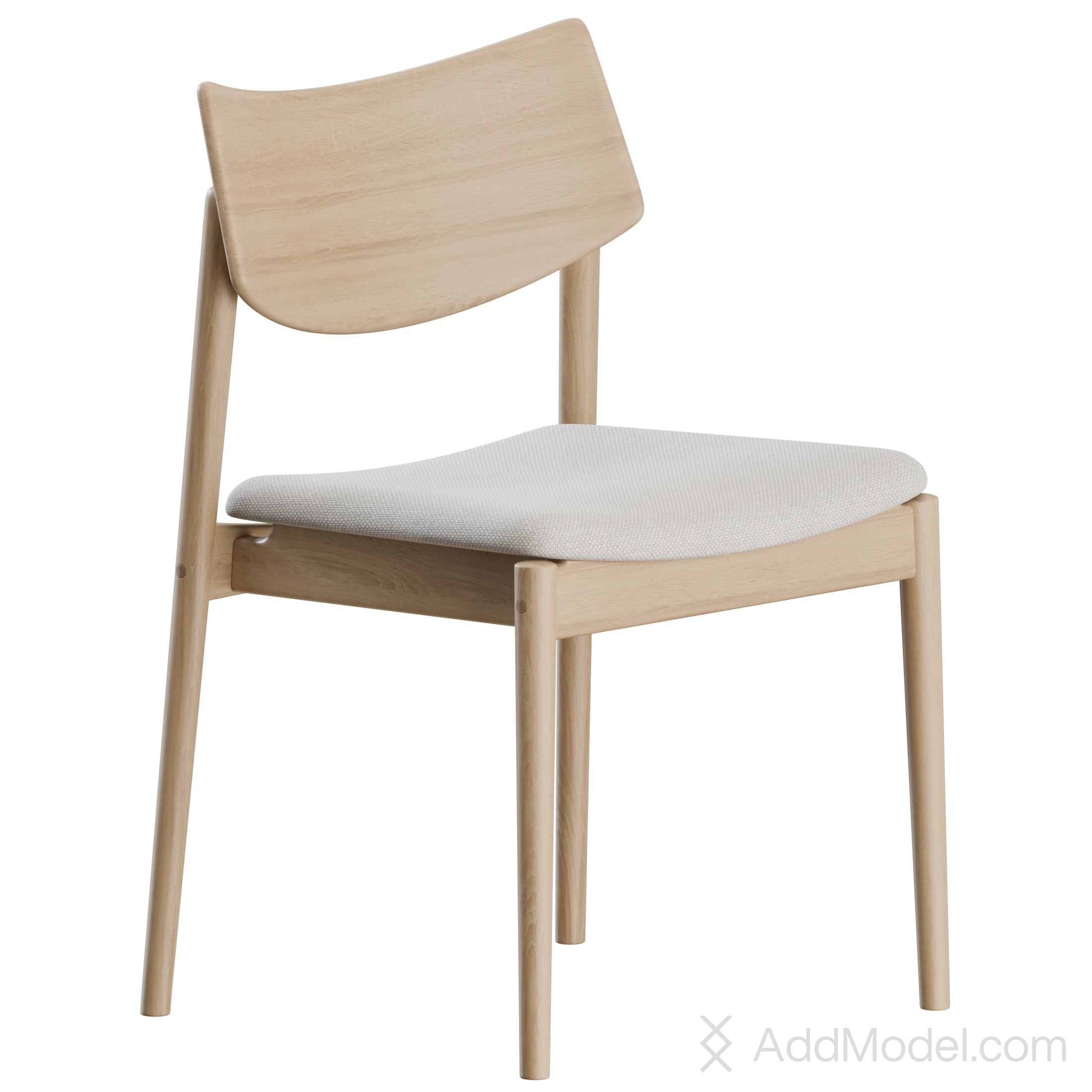 A-DC03 Chair By Karimoku Case Study 3D Model
