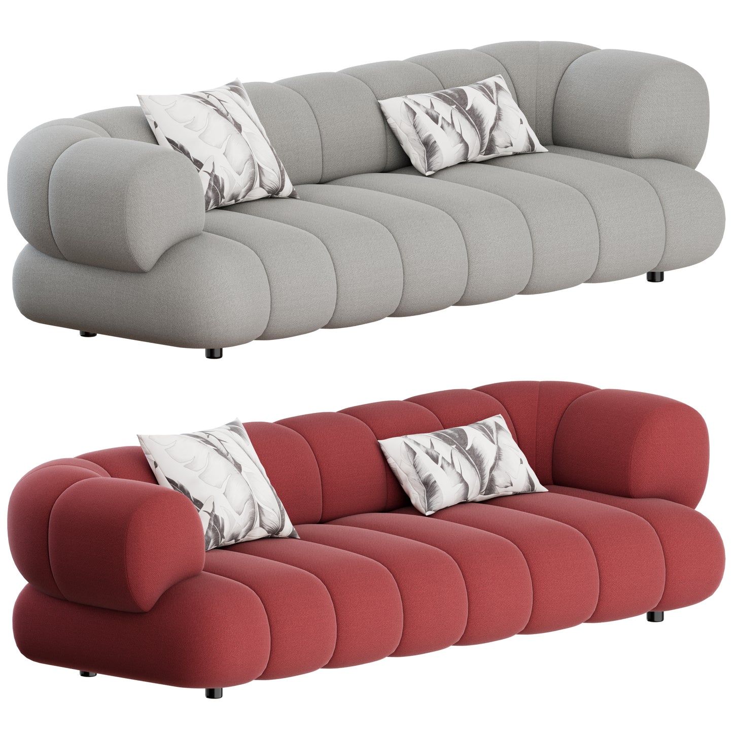 Intermede Sofa 3 Seater By Roche Bobois 3D Model