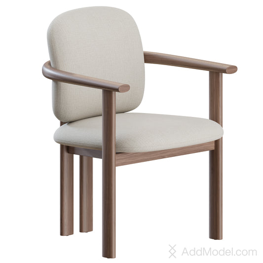 Teti Chair By Porada 3D Model