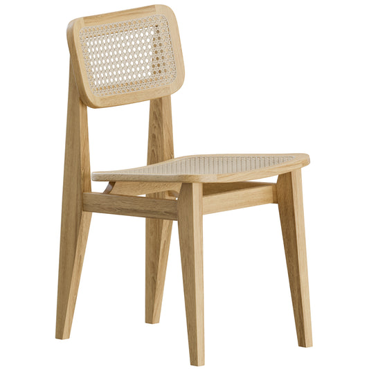 C-Chair Dining Chair French Cane Gubi 3D Model