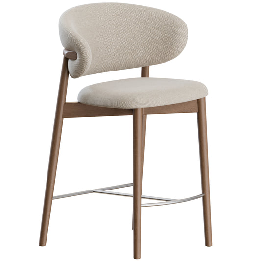 Oleandro Stool Wood By Calligaris 3D Model