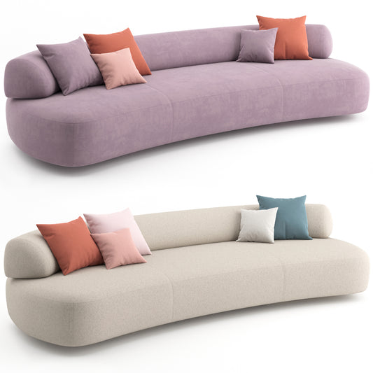 Gogan Sofa 01 By Moroso 3D Model