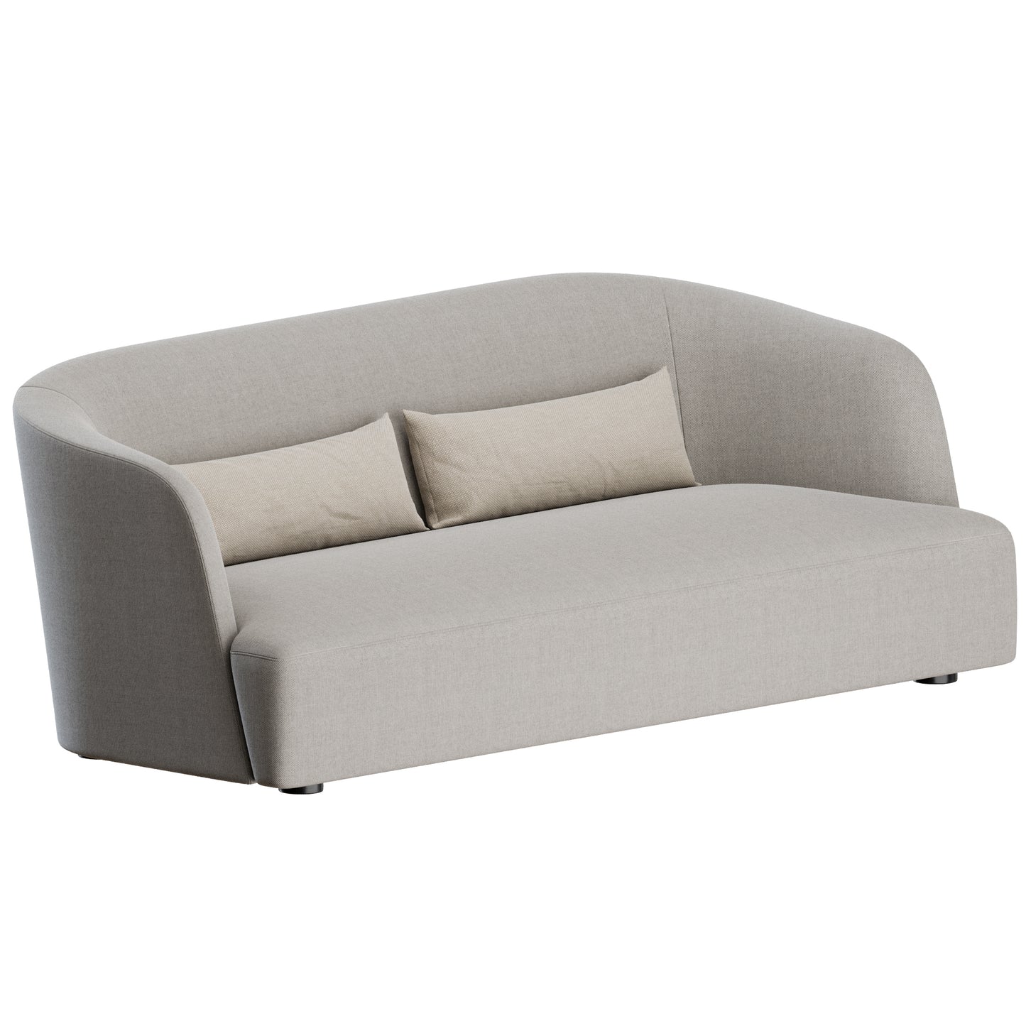 Davos 4 Seater Sofa Verzelloni 3D Model