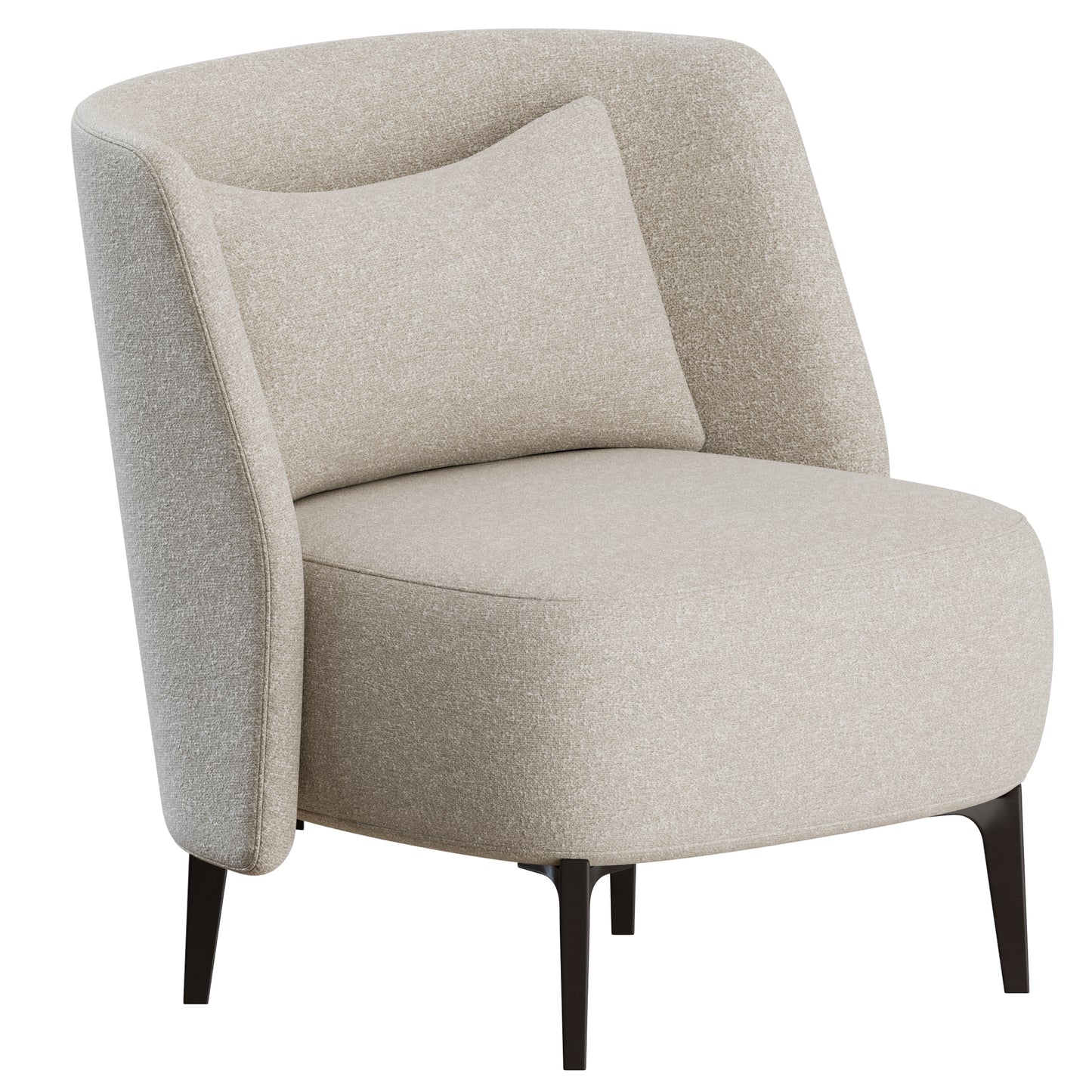 Sunday Armchair Poliform 3D Model