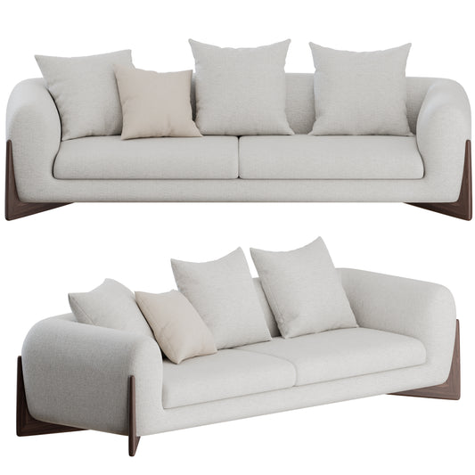 Softbay Sofa By Porada 3D Model