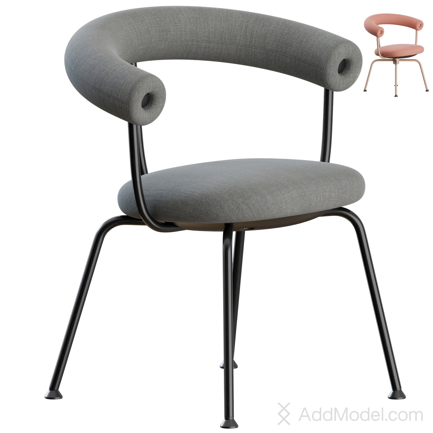 Bud Stack Chair By Foraform 3D Model